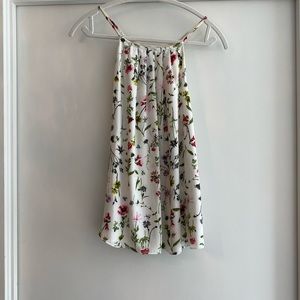 RW&Co - sleeveless floral blouse - US size M